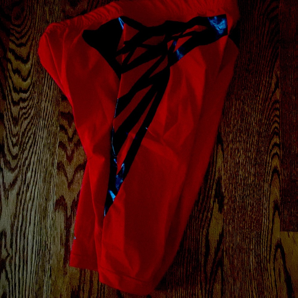 Oakley Blade red compression shorts medium nwot never worn